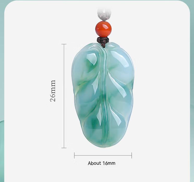 High Standard A-grade Jade Pendant Necklace with Floral Design and Certificate